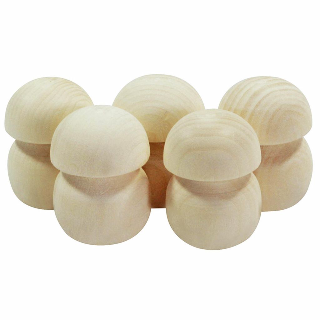 Holzset "5 Pilze"