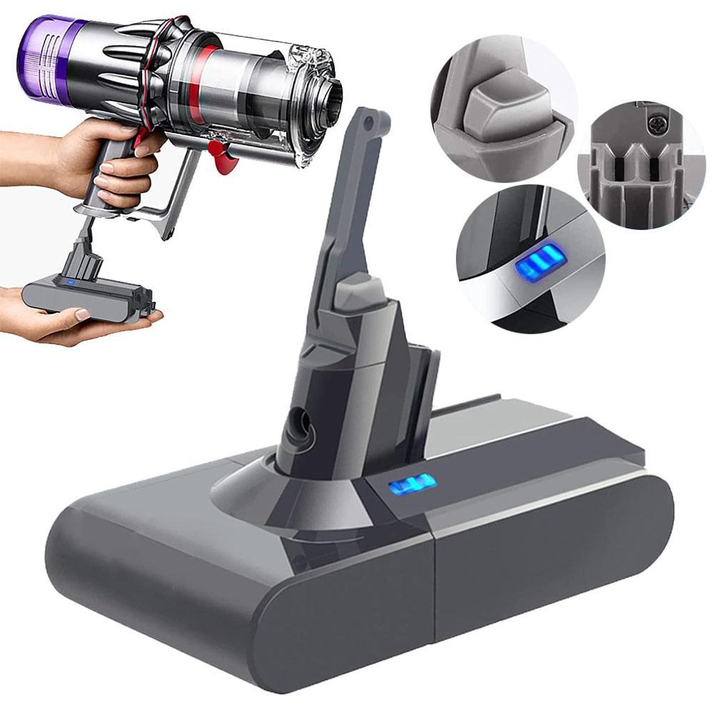 Juksun 21,6 V Dyson V8 Akku für Dy_Son V8 Akku Ersatz 4600 Produktbild 