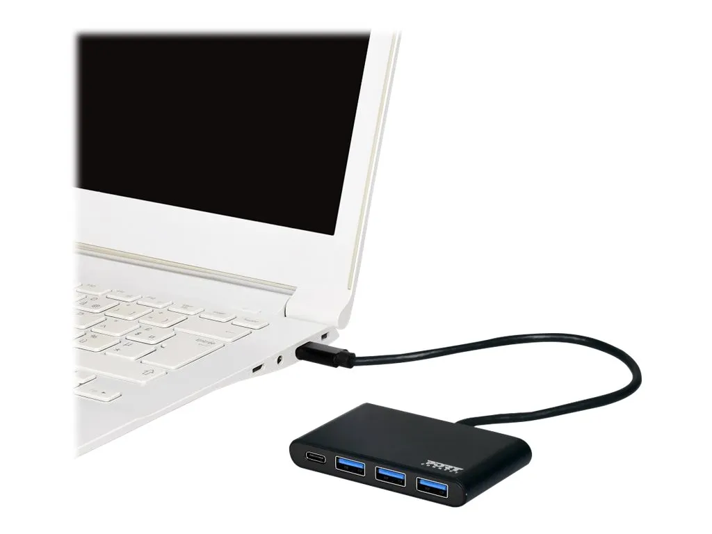 Recensione Hub USB-C Port 900122: Estensione 4 Porte per Ufficio