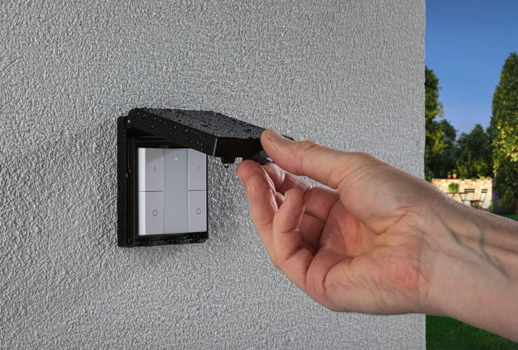 Interrupteur mural Paulmann On/Off/Dimm - Commande d'éclairage Zigbee - 8