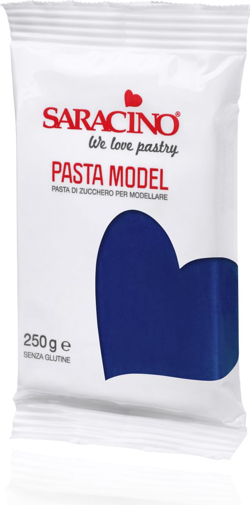 Saracino Modellierpaste Navy Blau 250 g Produktbild 