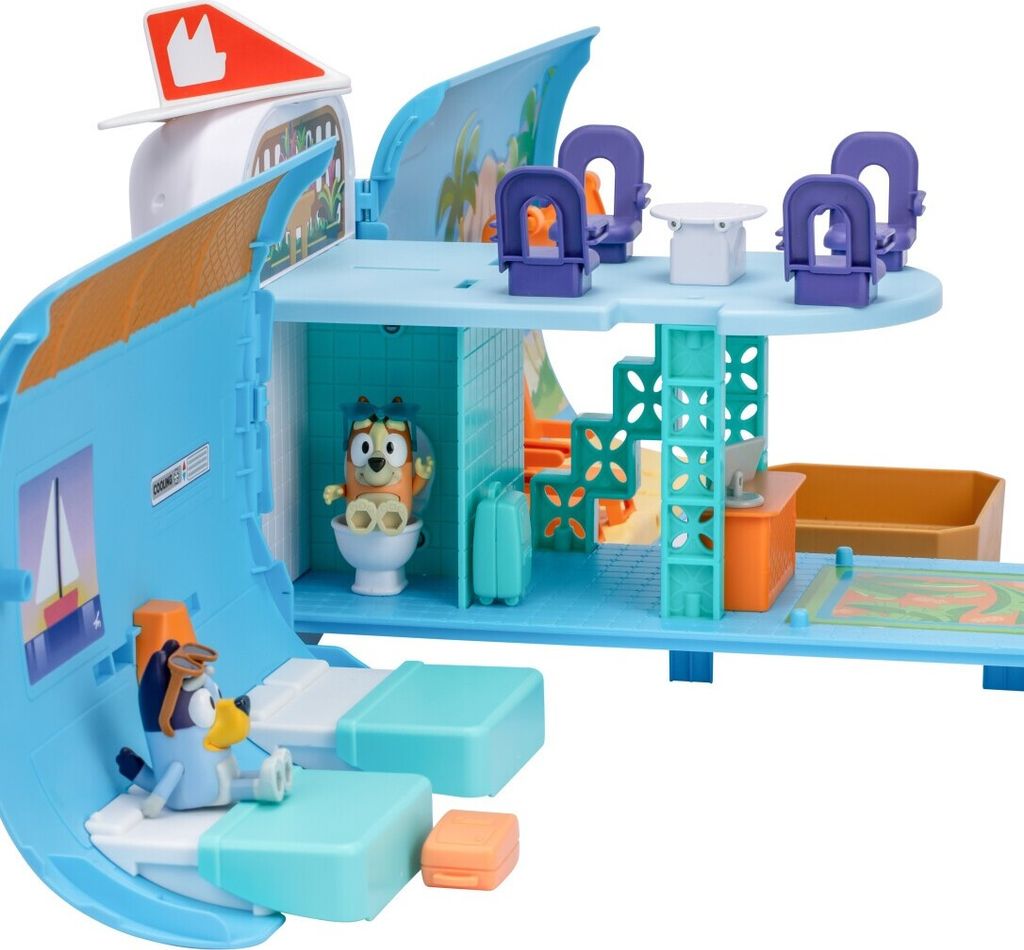Moose - Bluey 3-in-1 Airplane Playset Produktbild 7