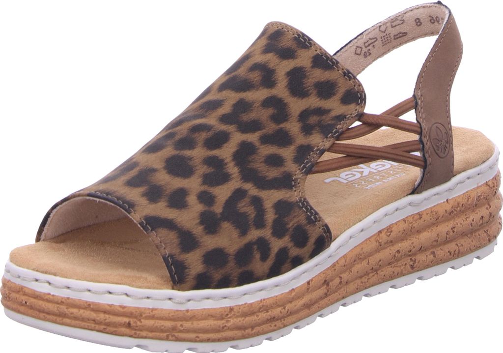 Rieker Sandalette Braun in Gr. 41 Produktbild 