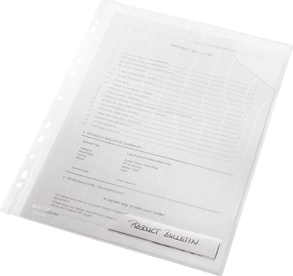 Leitz 47260003 Sammelmappe Polypropylen (PP) Transparent A4