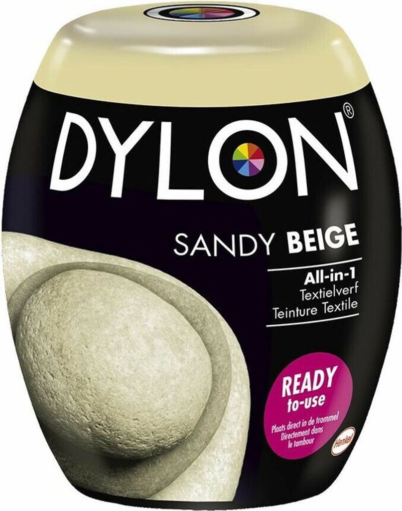 DYLON Wasmachine Textielverf Pods -  Sandy Beige - 350g Produktbild 