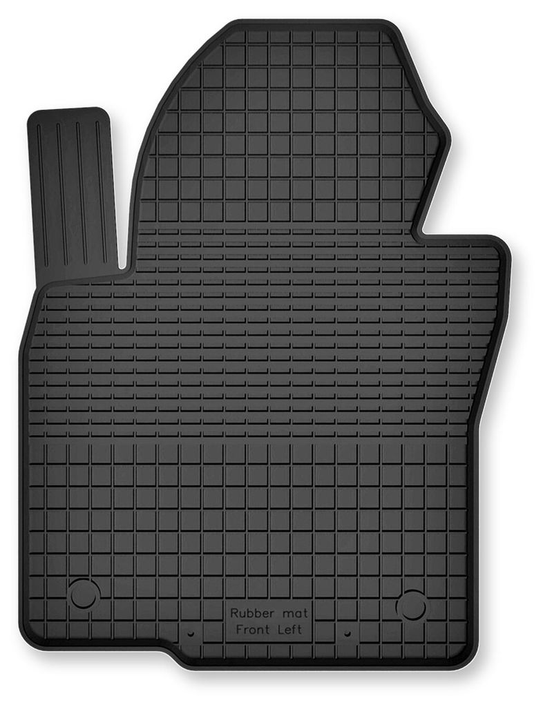 Fahrermatte Gummi für Kia Sorento III 2015- – Schwarz, Produktbild 