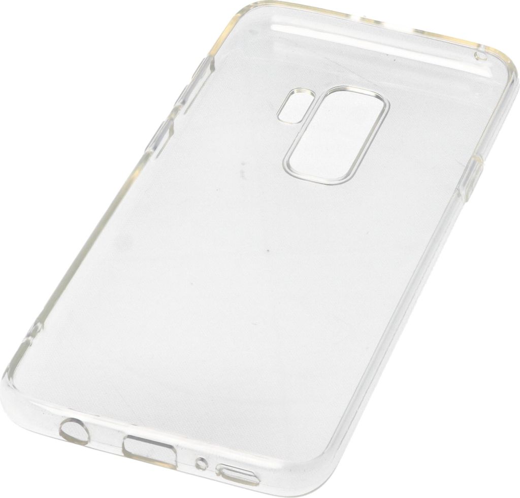 Hülle passend für Samsung Galaxy S9 Plus - transparente Schutzhülle, Anti-Gelb Luftkissen Fallschutz Silikon Handyhülle robustes TPU Case