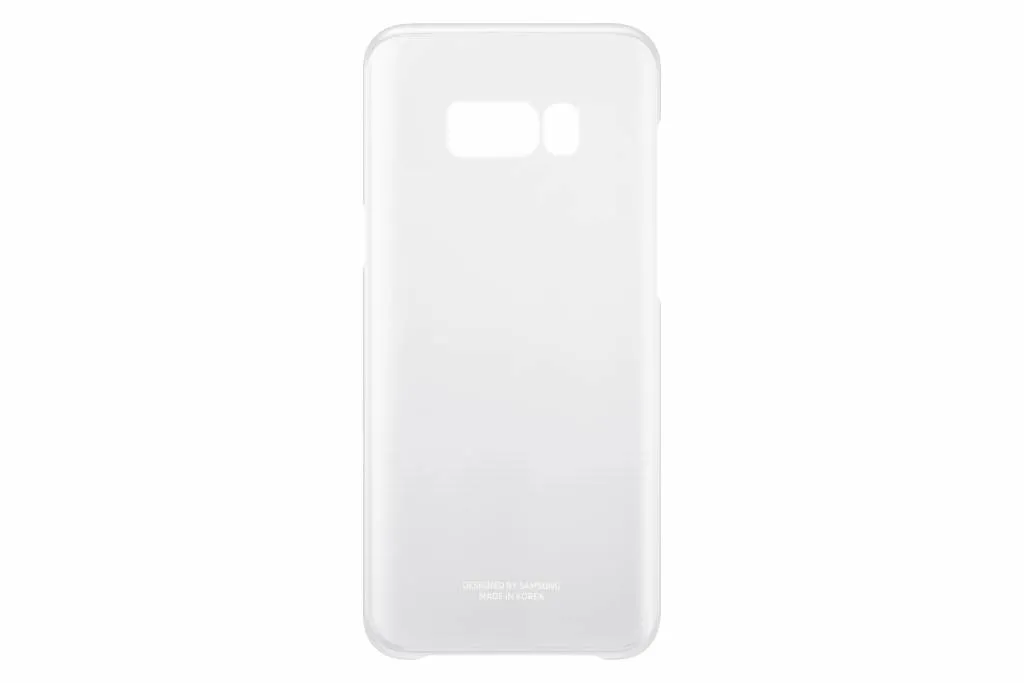 Coque Samsung S8 G950F Transparente Argent pour Usage Quotidien Chic