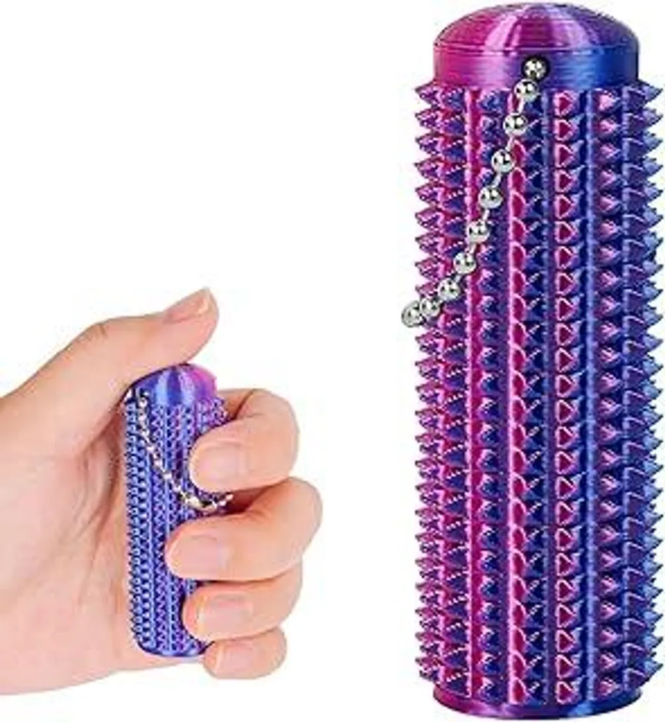 Spiky Grippie Stim Keychain: Supporto Sensoriale per Ansia e ADHD