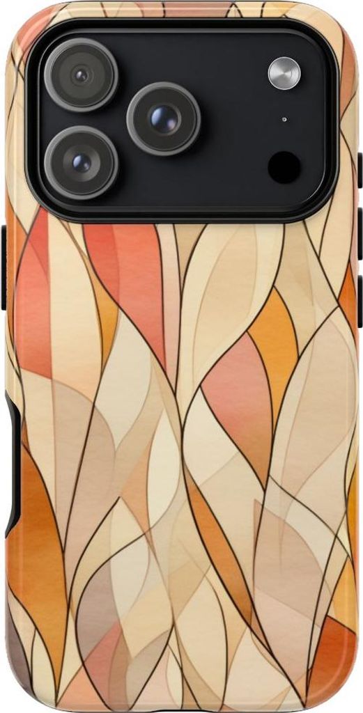 Aquarell-Herbstblätter in warmen Farben – Hülle Kompatibel mit iPhone 17 Pro