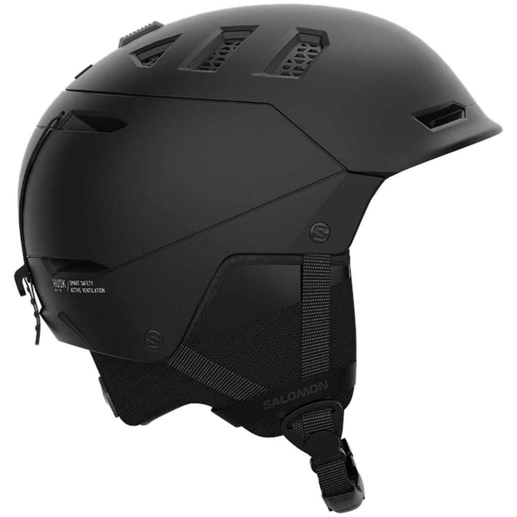 Salomon Husk PRO MIPS Helm Unisex Ski- und Snowboardhelm Schwarz, L