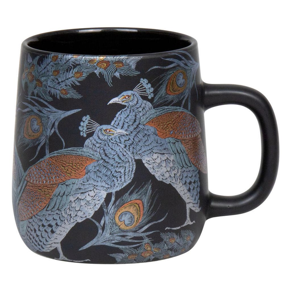 KÖNITZ Gobelet SHINY PEACOCK 395 ml en porcelaine de Bone Image du produit 