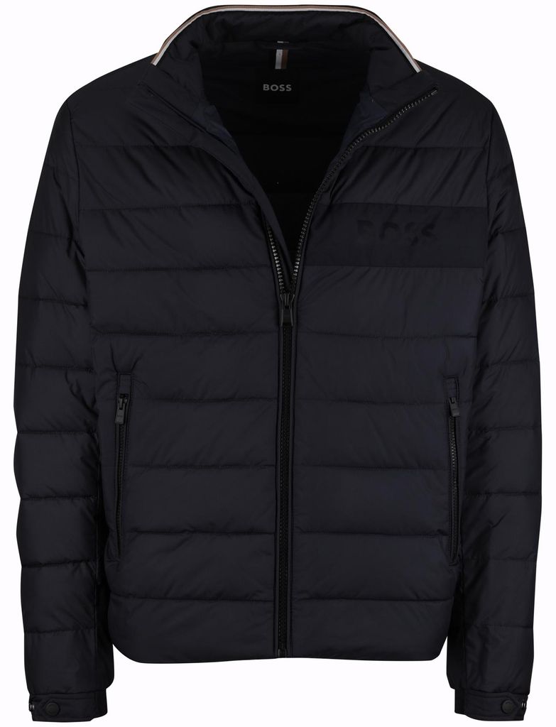 Gesteppte dunkelblaue Übergangsjacke BOSS Black H-Cenitos