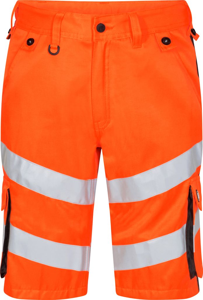 F. Engel Safety Light Shorts, Orange/Anthrazit Grau, Gr. 64