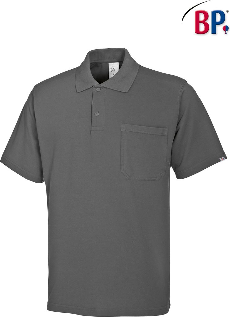 BP Poloshirt für Sie & Ihn - dunkelgrau - S