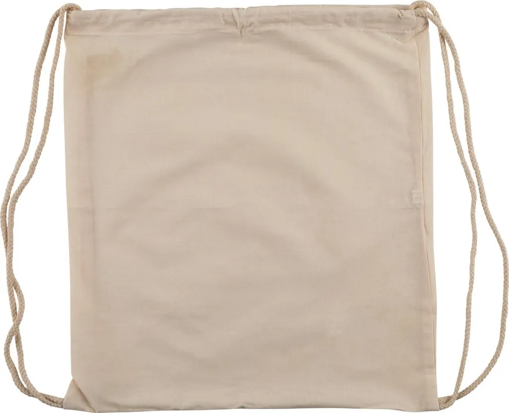 Sac à Dos Coton Naturel avec Cordons 38x42 cm - Lot de 6 Knorr Prandell