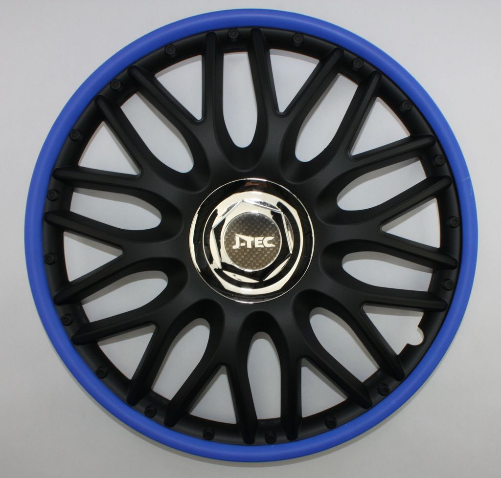 SET Radkappen Radzierblenden 4er Satz 15 ORDEN BLUE R Produktbild 