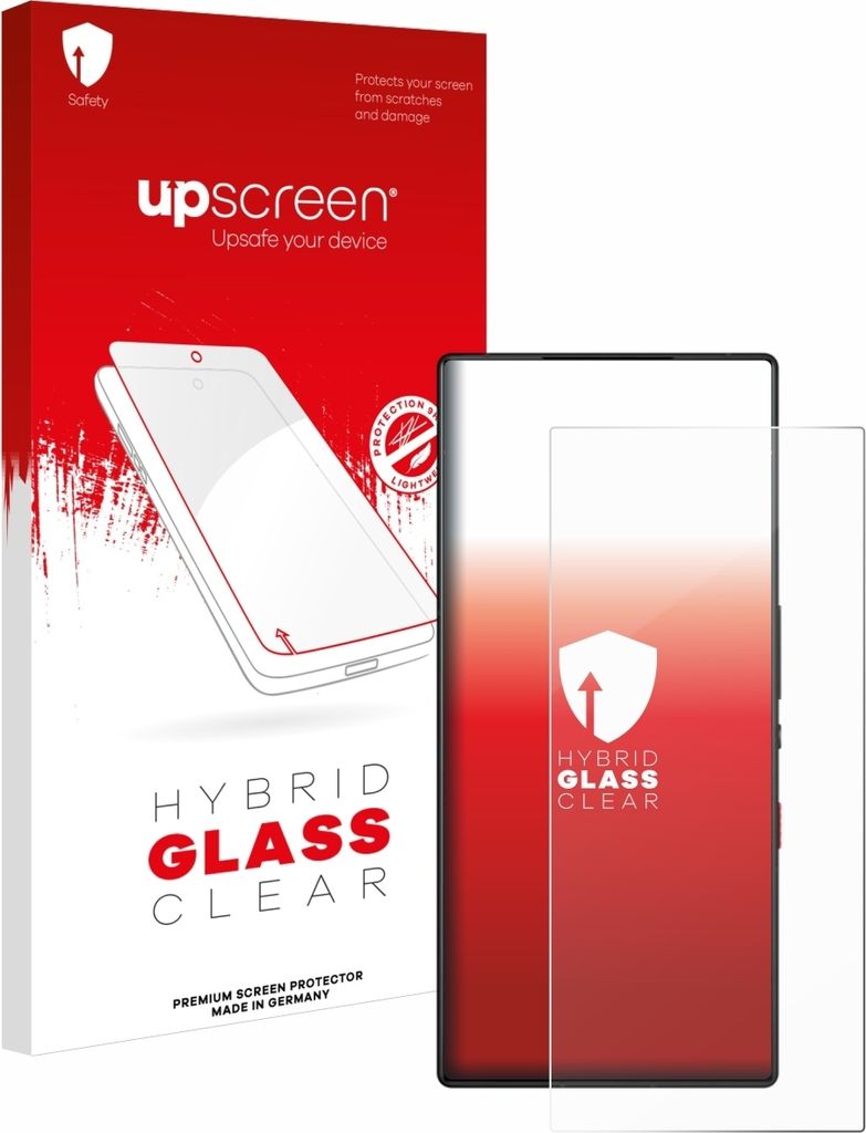 upscreen Schutzglas für ZTE Nubia Red Magic 9S Pro Schutzfolie Panzer Folie Glas Display Schutz klar