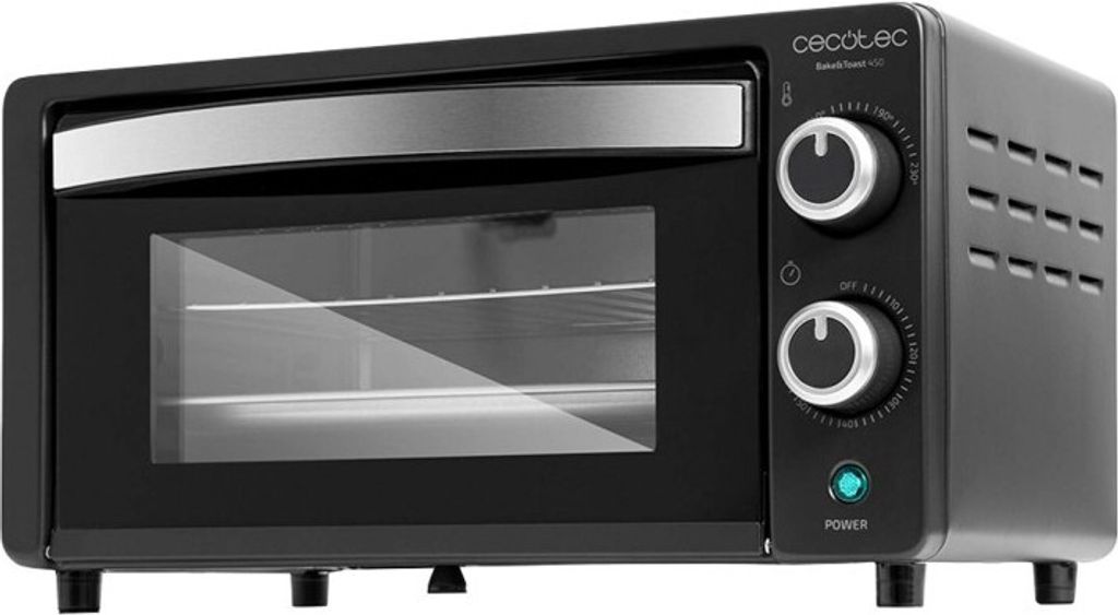 Cecotec Bake&toast 1090 Tischbackofen 10l Silber 37 cm / EU Plug 220V Silber 37 cm