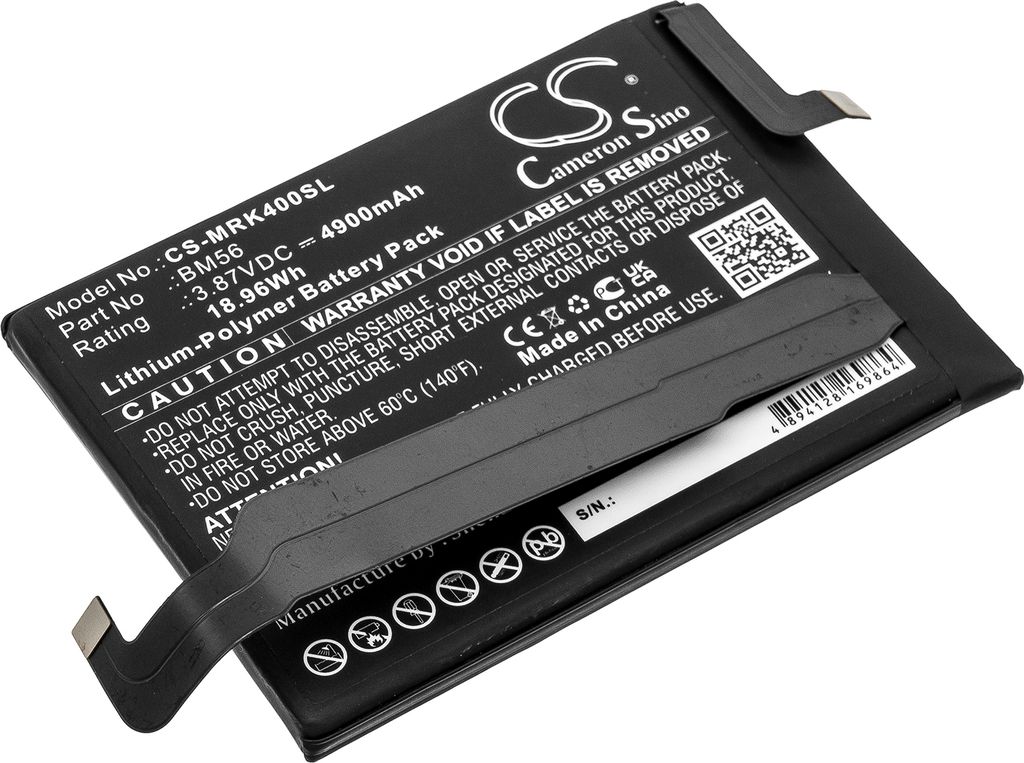 TECHTEK Batterie compatible avec [Poco] F3 GT 5G, Image du produit 
