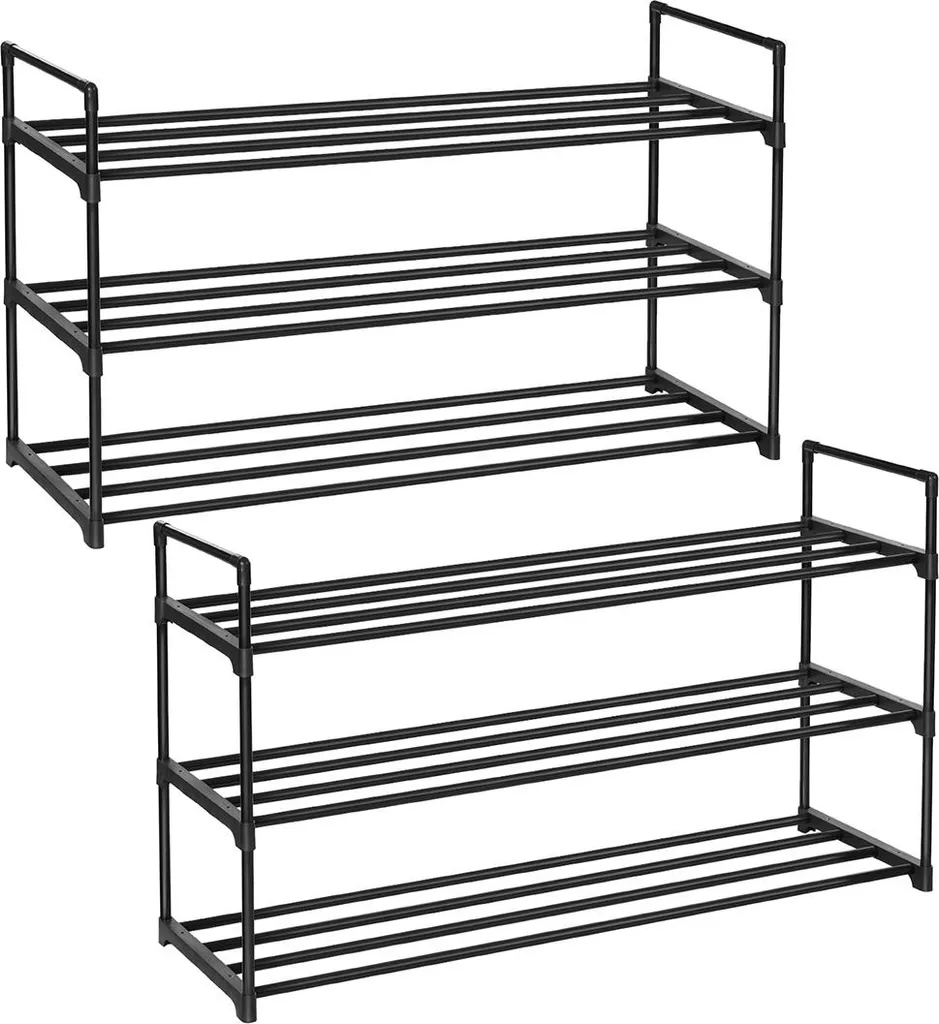 Dites stop au désordre avec ce rangement chaussures 3 étagères - Z3