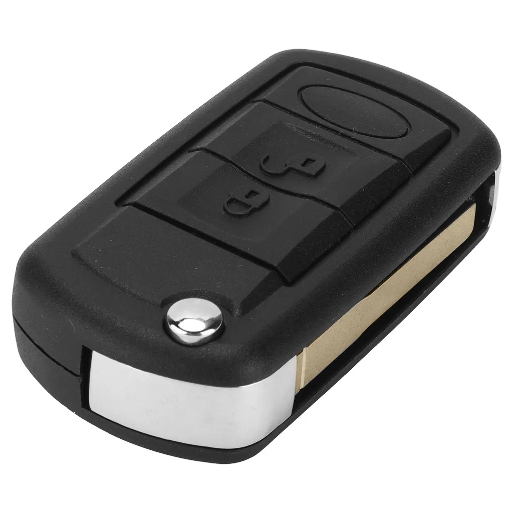 Aramox Copri chiave a distanza adatto, 3 pezzi/set Copri chiave per auto stile fibra di carbonio ABS