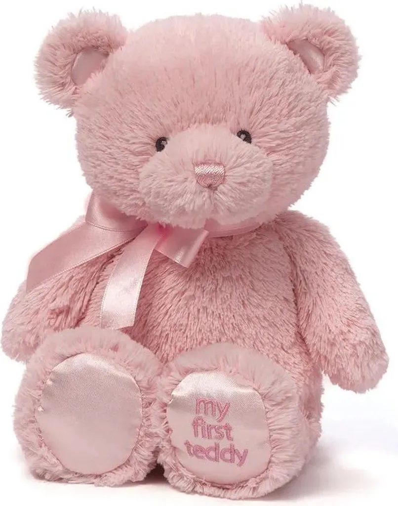 Peluche Sm Gund My 1st Teddybear Rose 25 cm - Premier Ours en Peluche