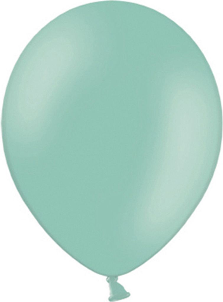 Starke Ballons 27cm, Pastell Mintgrün (1 Packung / 10 Stück)