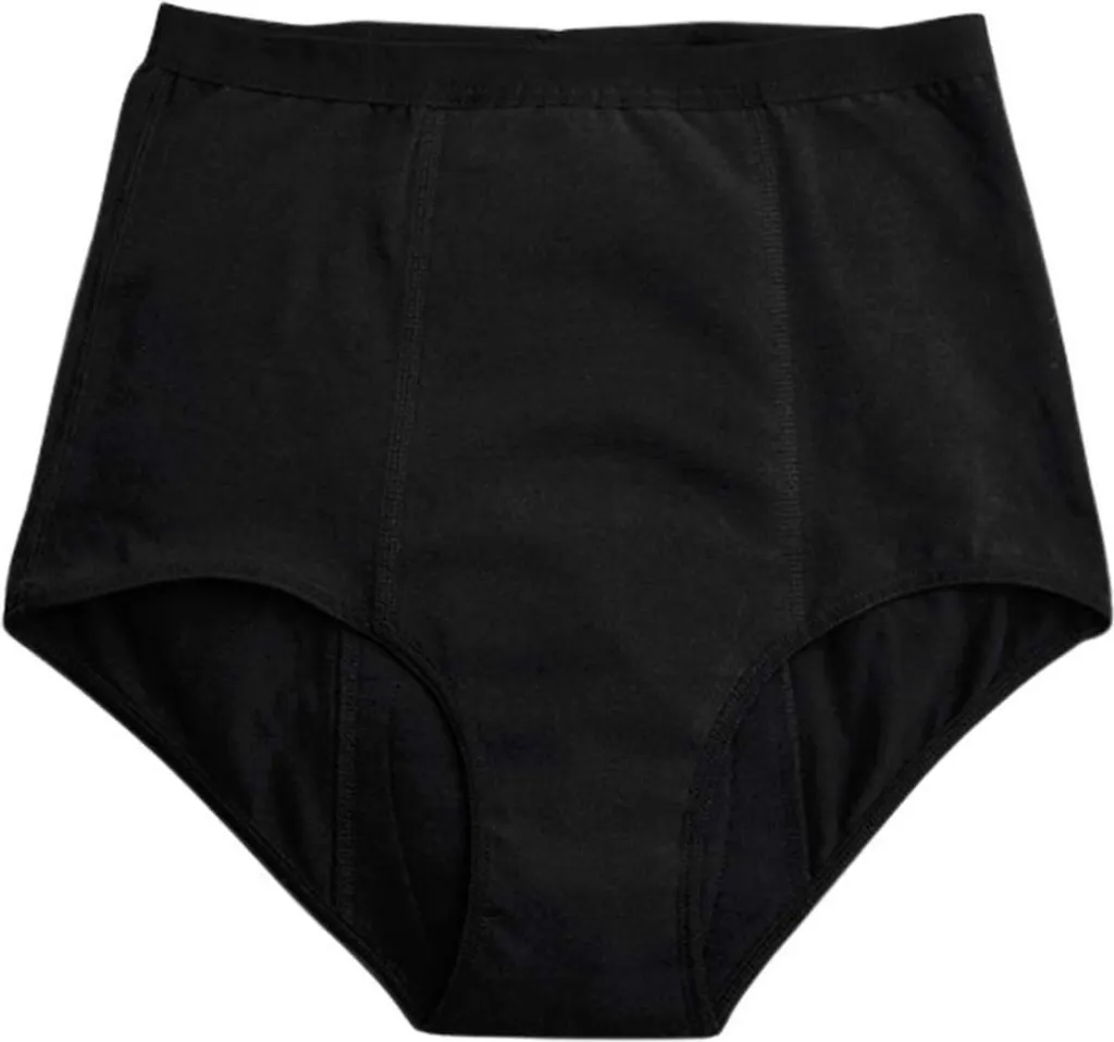 Culotte règles anti-fuite taille haute noir XL flux abondant sans odeur