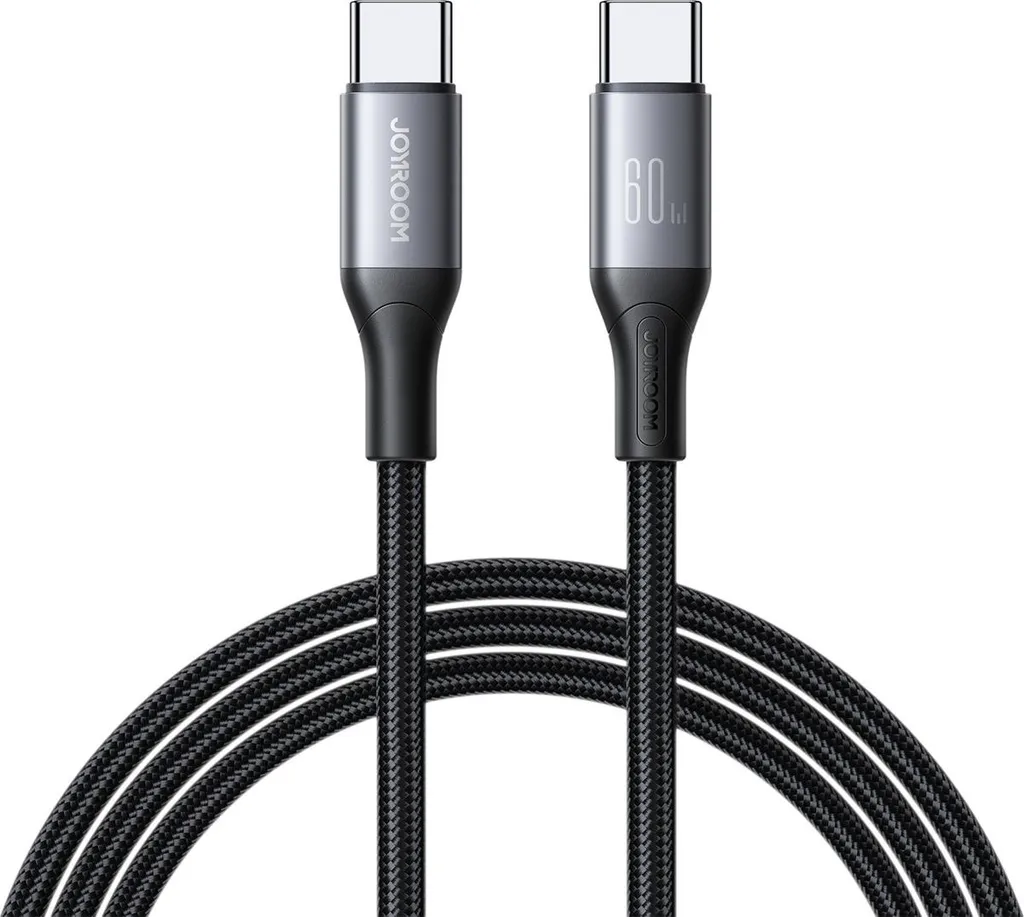 Cavo USB-C a USB-C a ricarica rapida Joyroom Flash Series 60 W, 2 m - Nero