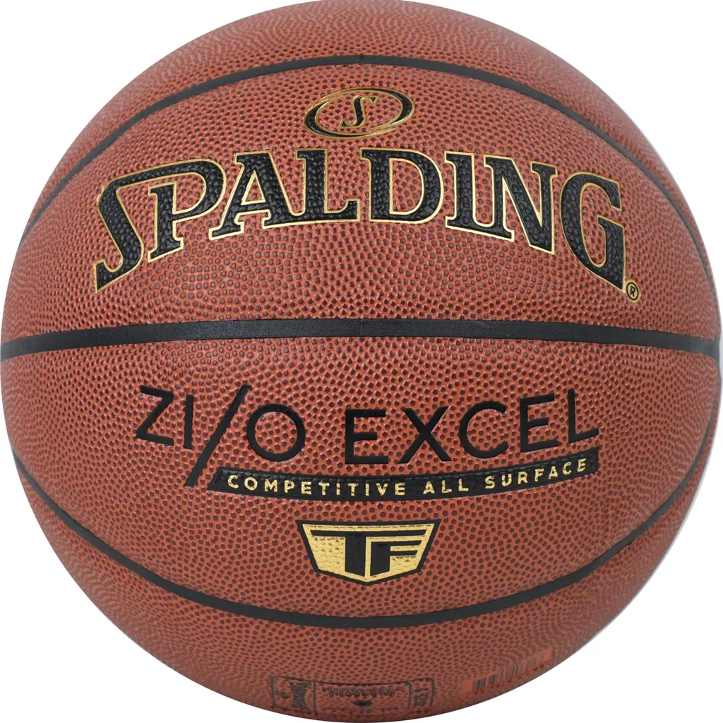 Ballon de Basket Durable Spalding ZiO Excel 76940Z - Taille 7 Grip