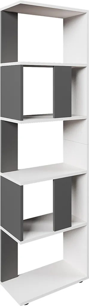 Cloison de séparation Vicco Anthracite/Blanc : idéal studio et salon