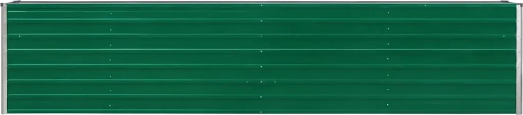 Solution Jardinage Durable : Bac Acier Galvanisé Vert 320x40x45 cm - 8