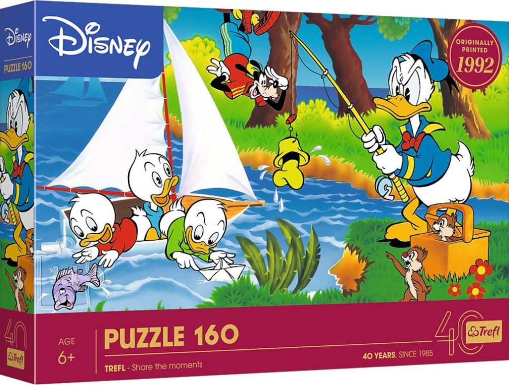 TREFL Puzzle-Abenteuer am See 160 dlks