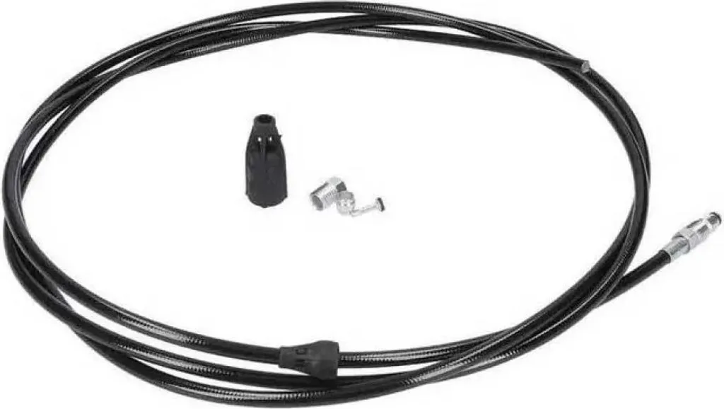 Durite de Frein Formula Cura Argent 2000 mm avec Revêtement Renforcé