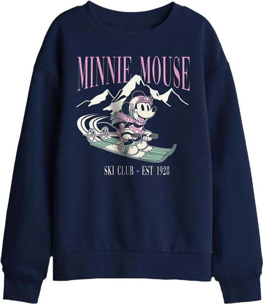 Disney - "Ski Club" Sweatshirt für Kinder TV26357 (116) (Marine)