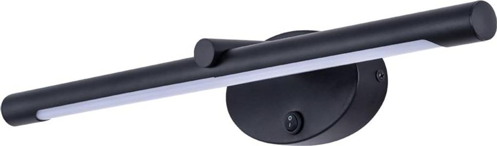 Bilderleuchte – Bilderlampe LED – Wandleuchte Innen – mit Kabel und Steckdose.Color:Schwarz, Kupfer