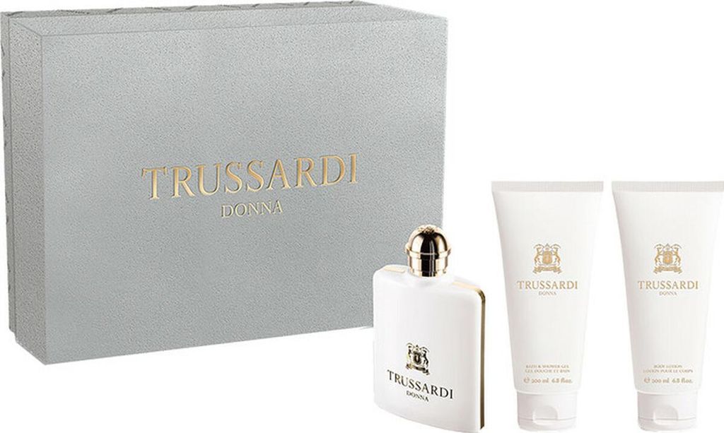 Trussardi Donna Eau De Perfume Spray 100ml Set 3 Pieces