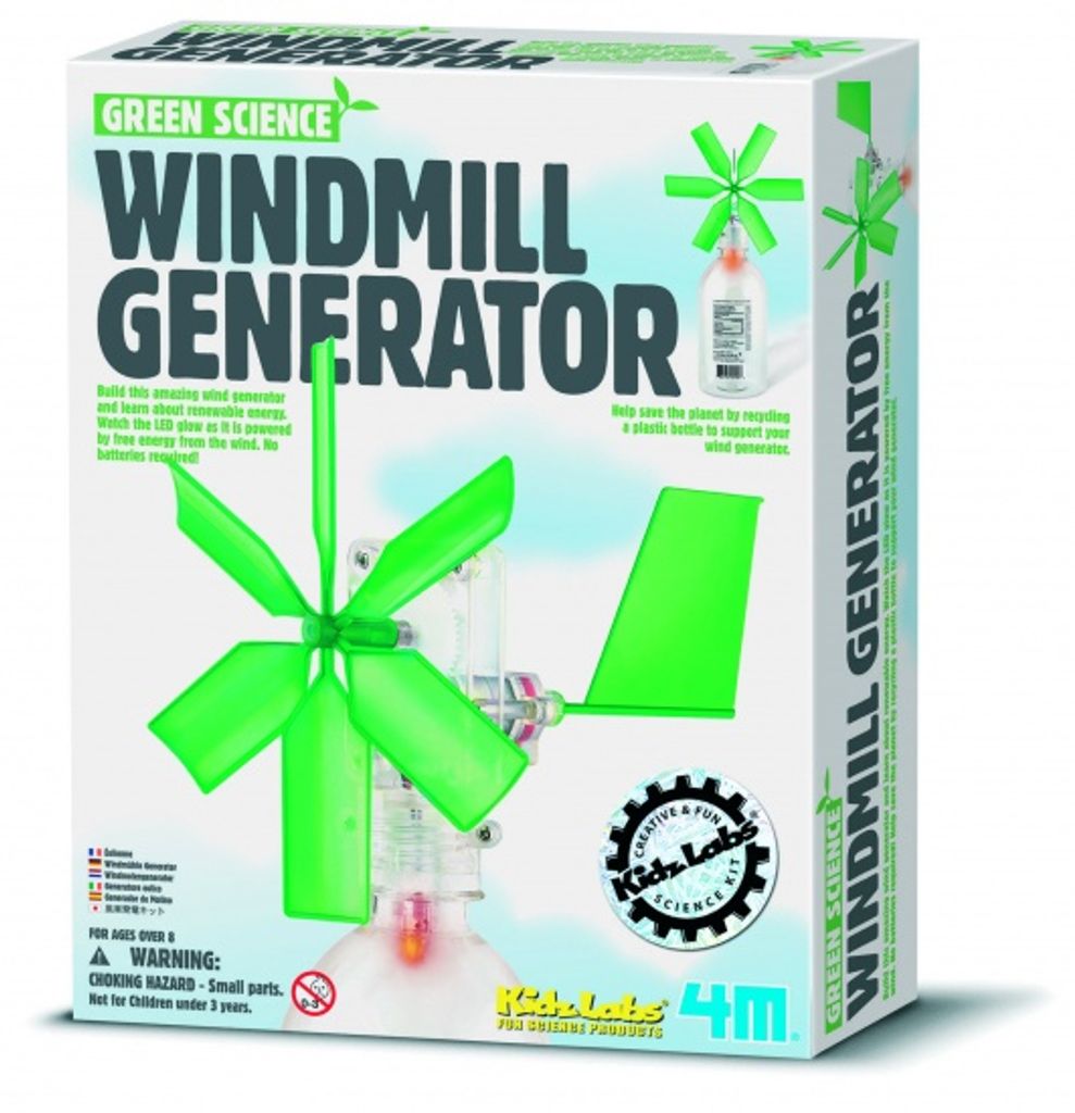 4M Windmühlen Generator - Lernspielzeug für Kinder