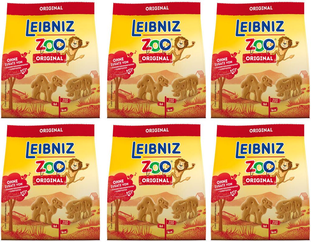 Leibniz mini biscotto al burro croccante Zoo Original 125g Immagine del prodotto 
