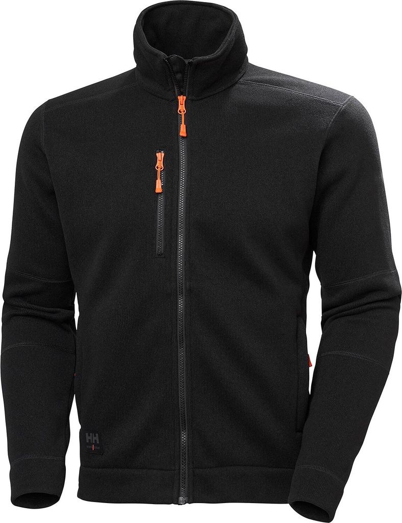 Helly Hansen Kensington Knit Fleece Jacke 990 Schwarz M