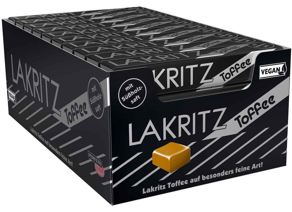 Perfetti van Melle Lakritz Toffee 40x41g Produktbild 