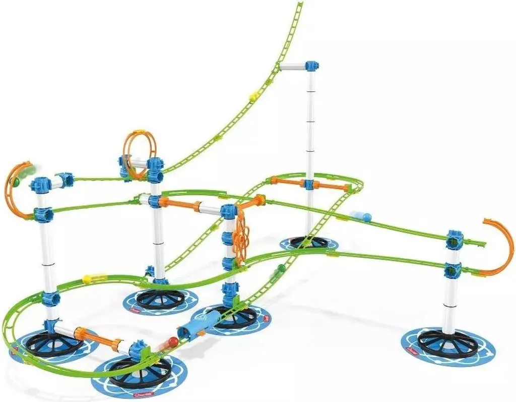 Quercetti Skyrail Evolution 174 pcs - Circuit de Billes de Haute Qualité - 9
