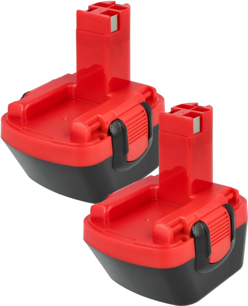 EXTENSILO 2x Akku kompatibel mit Cyklop CLT100, CHT 300, CMT200 Werkzeug (3300 mAh, NiMH, 12 V)