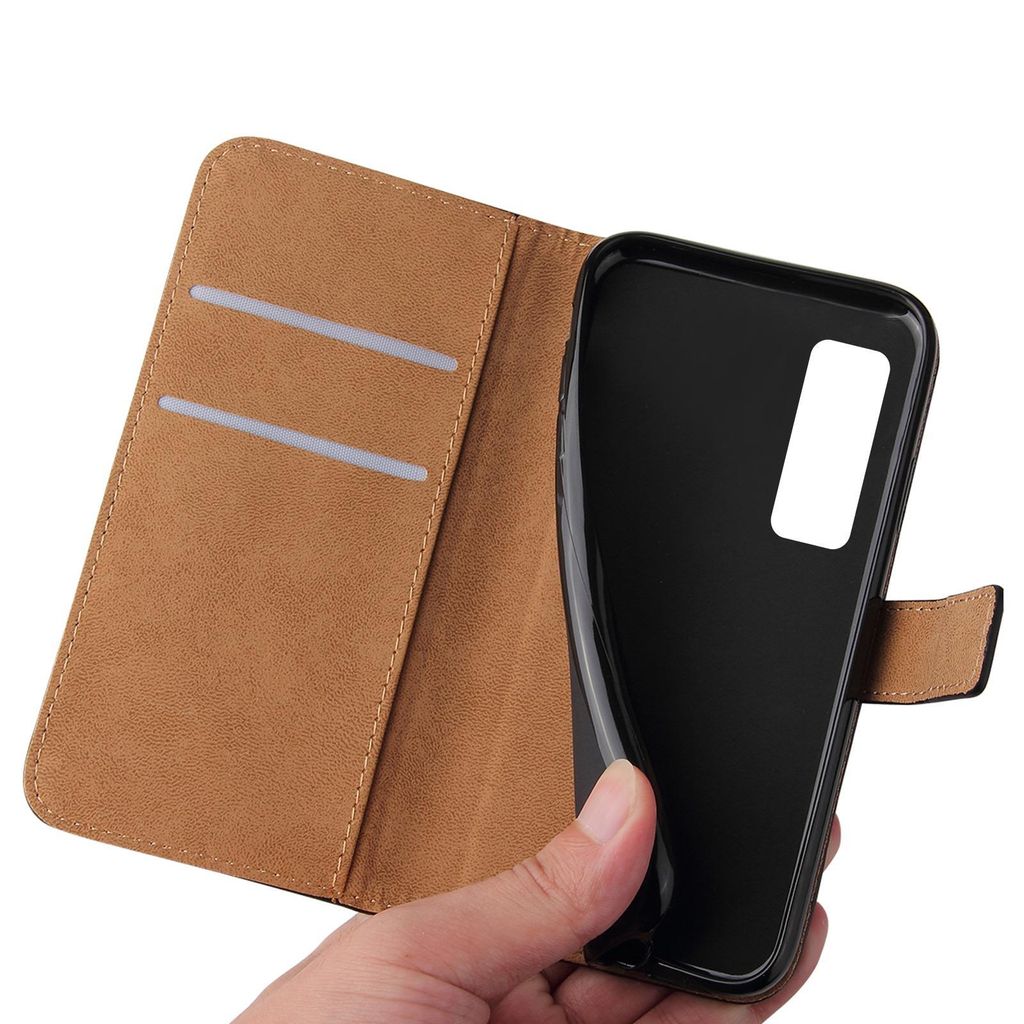 Handy Hülle für Huawei P20 Klapphülle Bookcase Flip Cover Produktbild 3