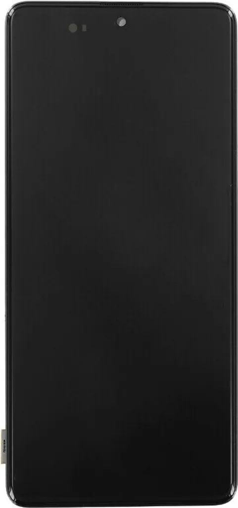 Écran LCD Samsung Galaxy A71 A715F noir original GH82-22152A pour châssis