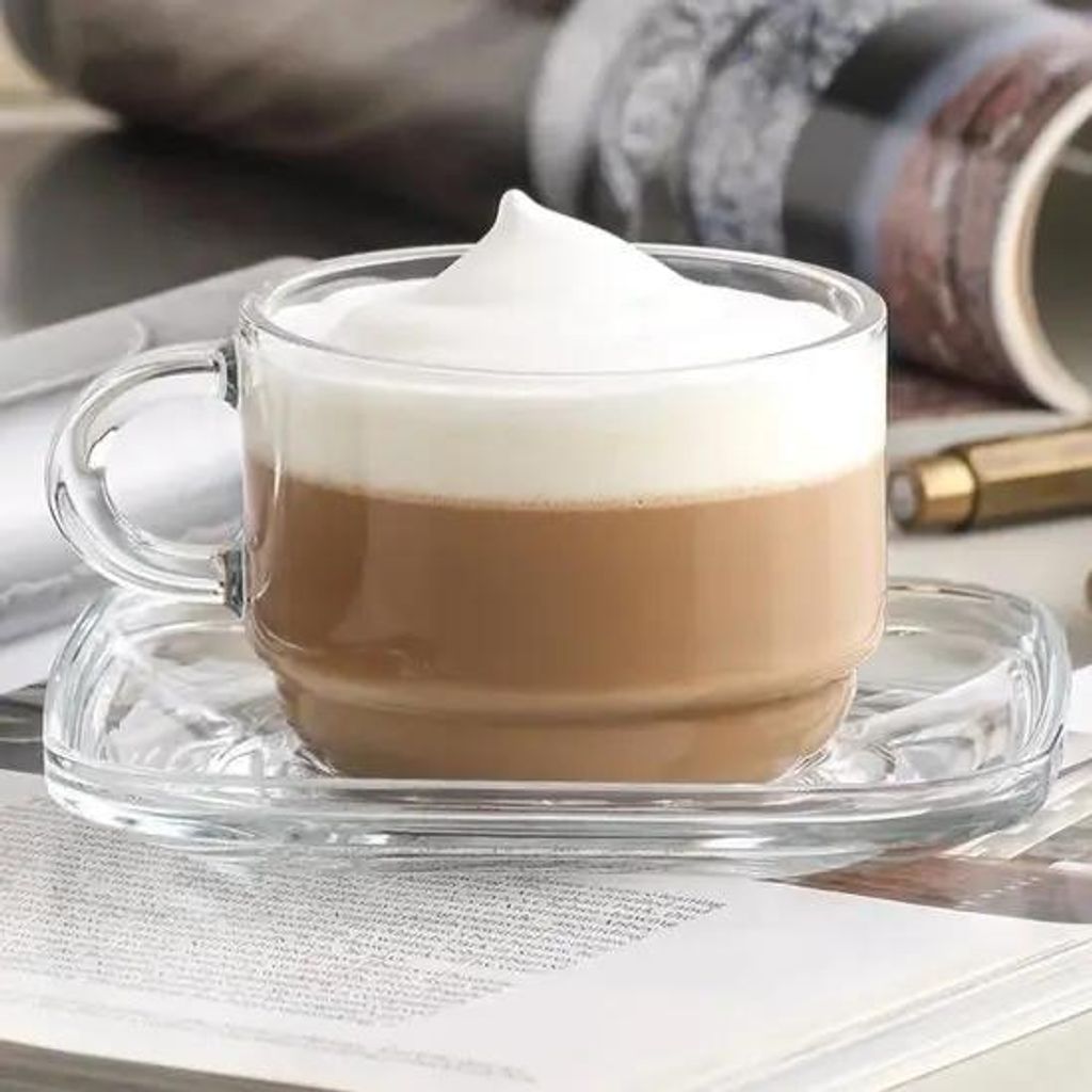 LAV Cozy set de 12 verres à thé avec soucoupes, 270 ml, Image du produit 