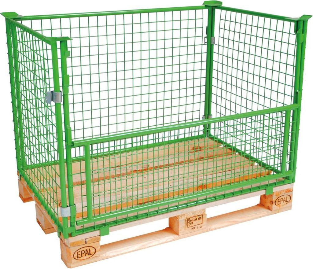 Gitteraufsatzrahmen 80cm RAL 6017 5x5