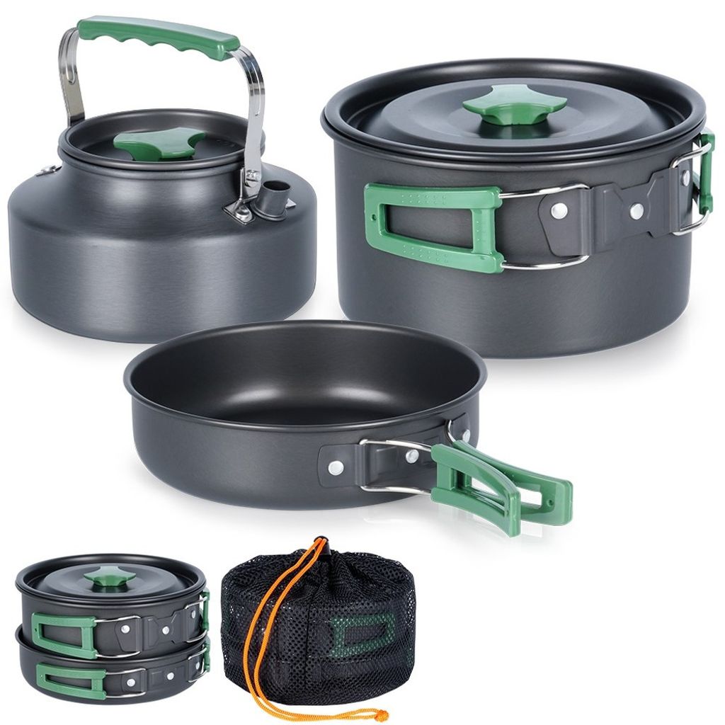 K-KT Kochgeschirr, 3-teilig, Redcliffs Outdoor, CY5656510 Produktbild 