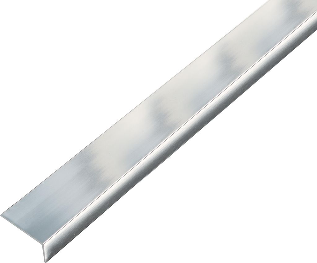 Alberts Winkelprofil selbstklebend, Alu, chromdesign, versch. Größen-2 m-15 x 10 x 1,0 mm